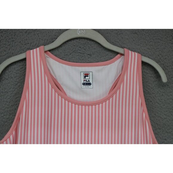 Fila Striped Sleeveless Sport Dress & Jacket Set-50+ UPF-XL-New w/Tags - Picture 13 of 16